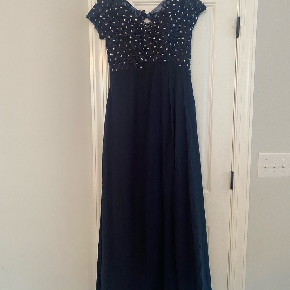 Navy Blue Maxi - Picture 2 of 6